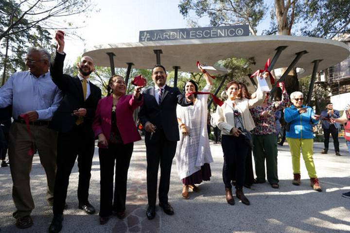 Con una inversión de 296 mdp fue inaugurado el Jardín Escénico de Chapultepec