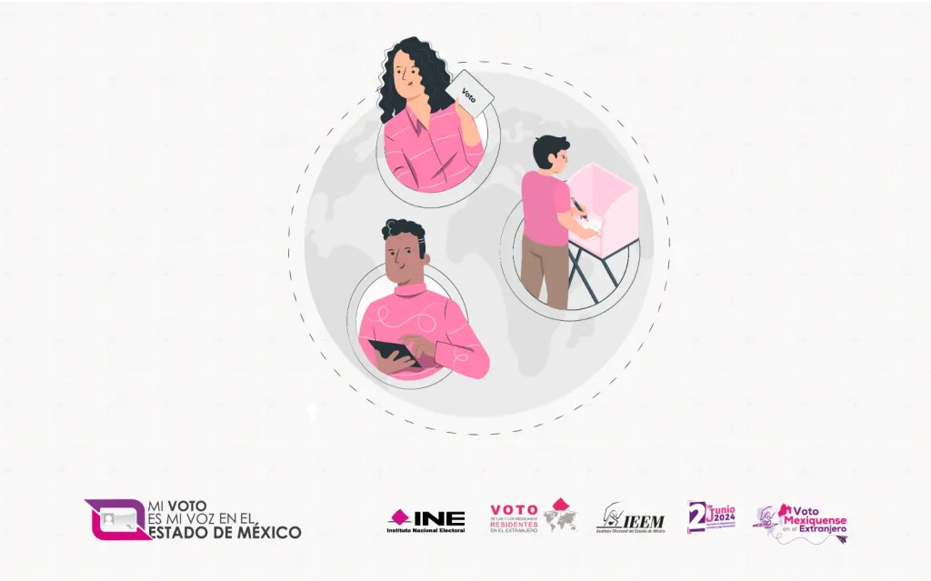 Cercas del 75% de los Mexiquenses en el Extranjero pretenden Votar el próximo 2 de Junio por Internet