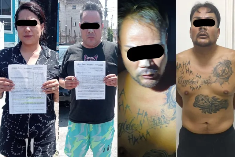 A Detenidos liberan por Narcotráfico en Ecatepec Edoméx, juez les permite seguir su juicio desde casa