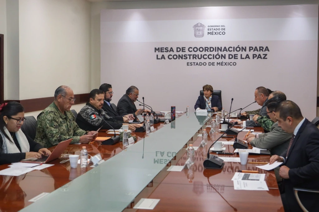 Mesa de Coordinación para la Construcción de la Paz da seguimiento a temas de seguridad, justicia, protección  civil y Derechos Humanos