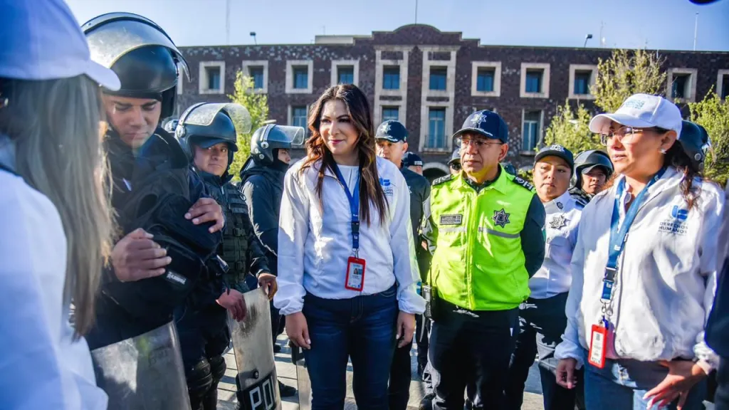 La CODEHEM Revisa a Policías que Resguardarán Instalaciones con motivo de las Manifestacionesdel 8m