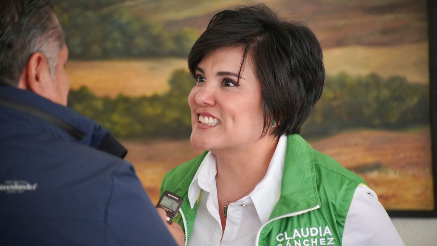 Claudia Sánchez se suma al Partido Verdeen el Edoméx. Competirá en Coalición con Morena y PT por el Distrit o 18 con cabecera en Huixquilucan