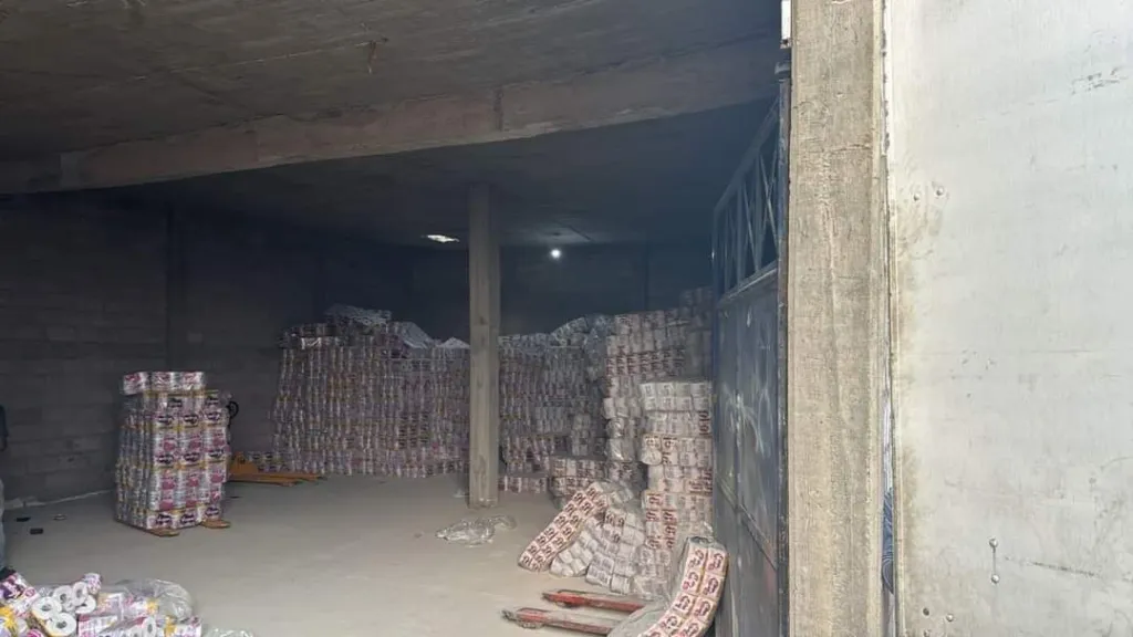 Cargamento encuentran Robado en domicilio de Chalco Edoméx, consiste en paquetes de papel Higiénico