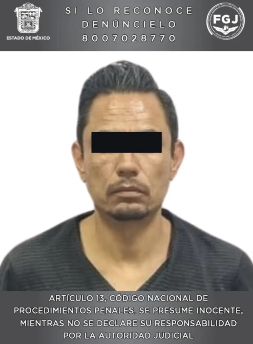 Sujeto está relacionado con Asesinato de Persona en Ecatepec Edoméx y fue detenido en Guanajuato