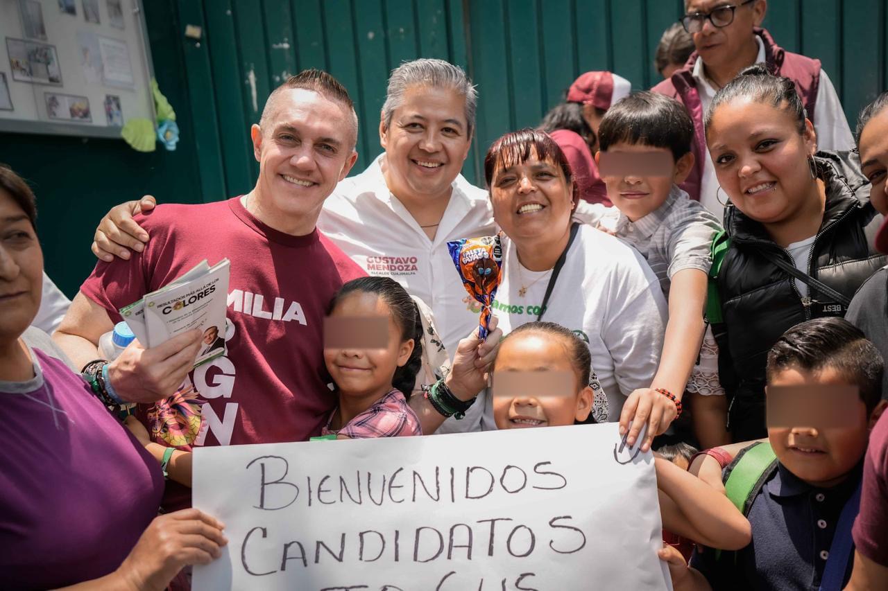 Para reducir la pobreza en Cuajimalpa se implementarán planes de servicios públicos de calidad: Adrián Rubalc ava y Gustavo Mendoza