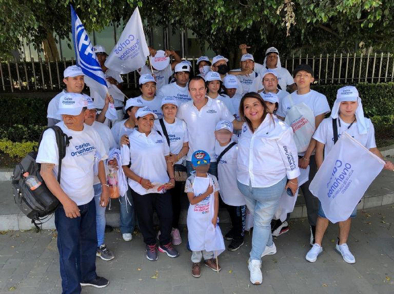Carlos Orvañanos inicia con el pie derecho su campaña para alcalde en Cuajimalpa al estar arriba en las encues tas con cuatro puntos