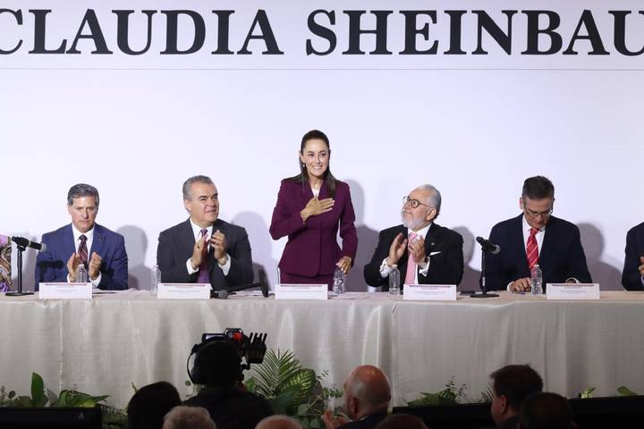 Sheinbaum se reúne con líderes empresariales