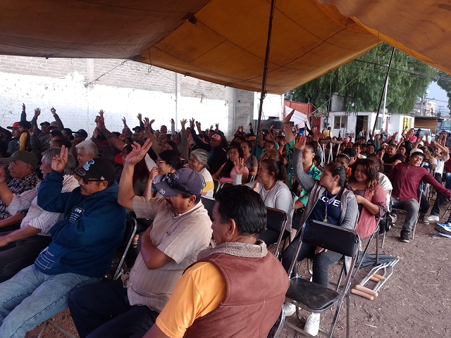 “Luchemos para cambiar el país”, Gloria Brito ante plenistas de Tláhuac
