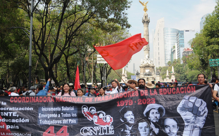 CNTE insiste en estallar el paro nacional el próximo 15 de mayo