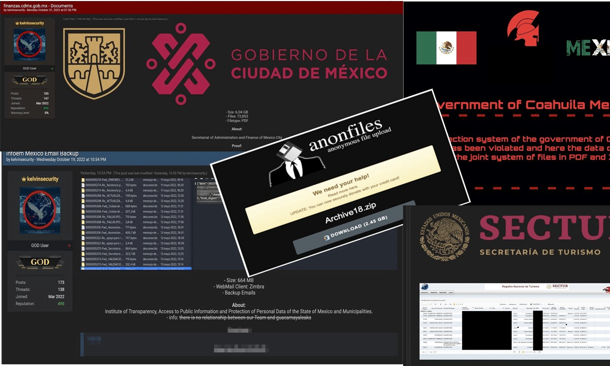 Gobierno de la CDMX sufre ataque cibernético, donde quedaron expuestos dos millones de correos electrónicos de  servidores públicos