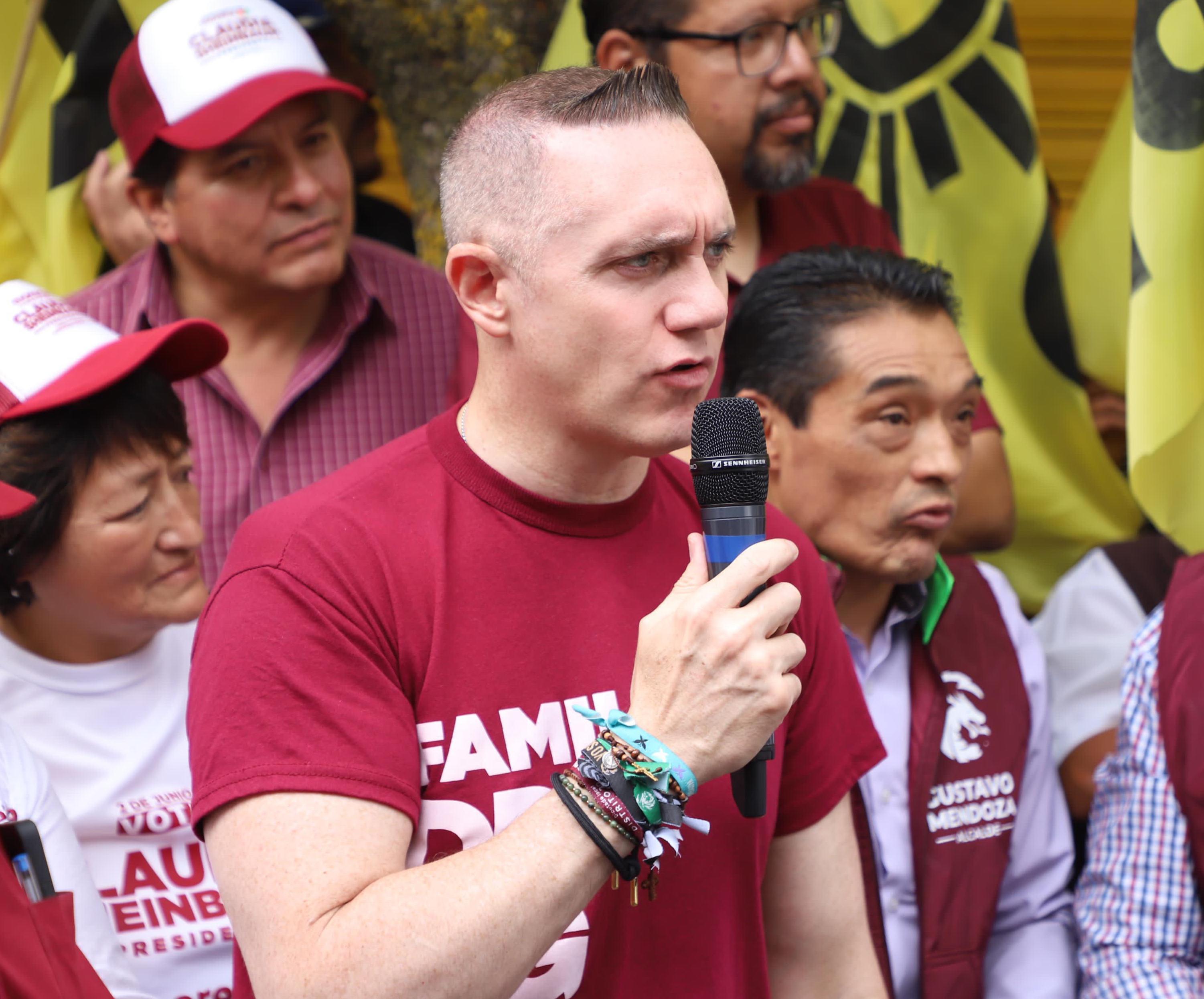 PRD se suma en Cuajimalpa de Morelos a los candidatos: Claudia Sheinbaum, Clara Brugada y Gustavo Mendoza para i r en unidad por el triunfo electoral de morena en todo el país