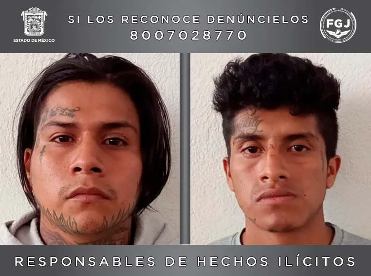43 años de Prisión, son condenados dos sujetos que mataron a un hombre en Tultitlán Edoméx