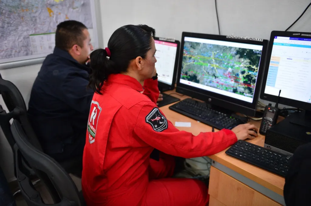 En el Estado de México, Vigilancia Satelital y respuesta rápida contra incendios