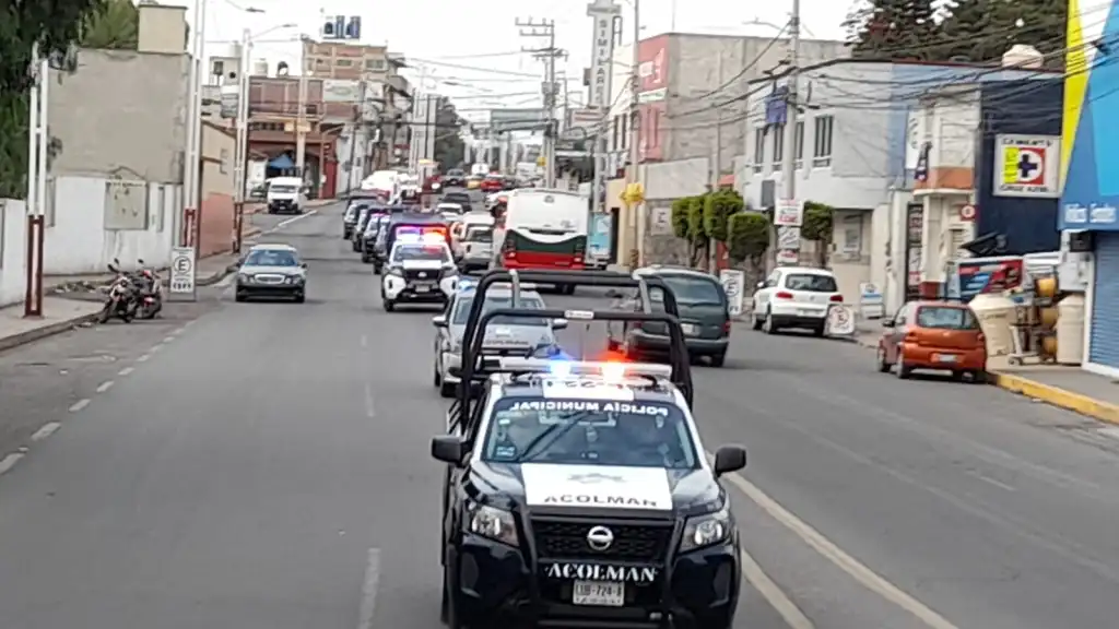 En Acolman Edoméx, combate frontal contra la delincuencia