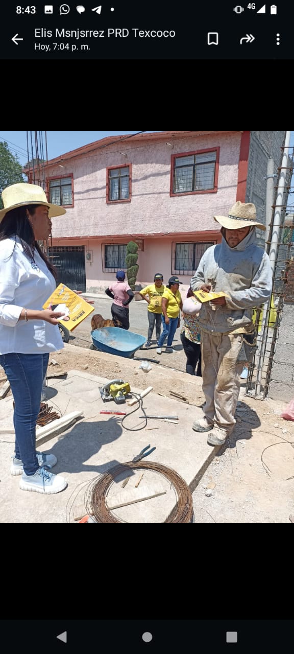Una Intensa campaña Erika Pineda Meraz en el distrito 38 federal en el Edoméx