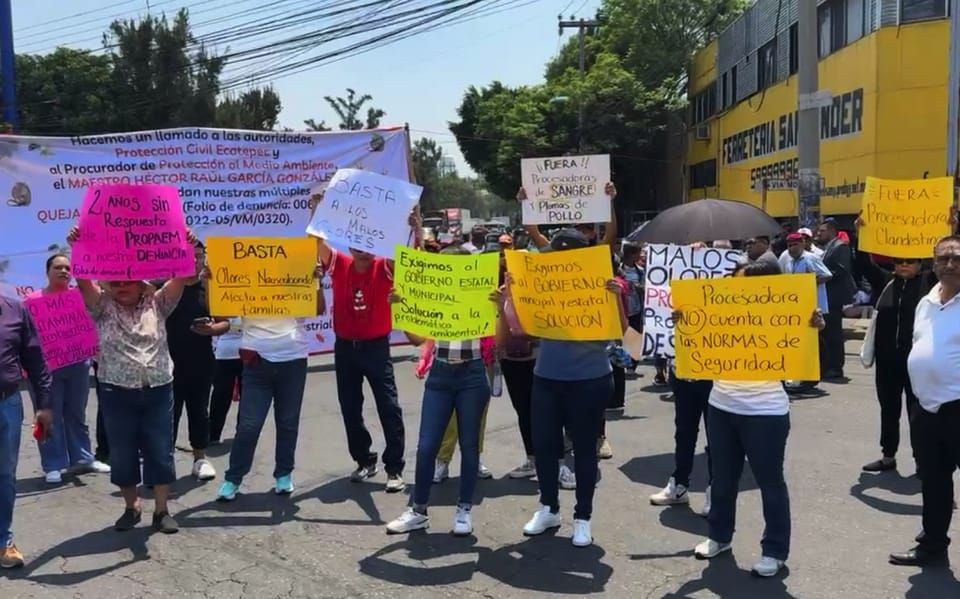 Causan contaminación ambiental, Fábricas de Ecatepec en el Edoméx