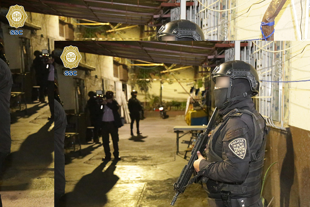 Hasta 100 Kilos de Droga Aseguró la Policía Capitalina en Inmueble: SSC