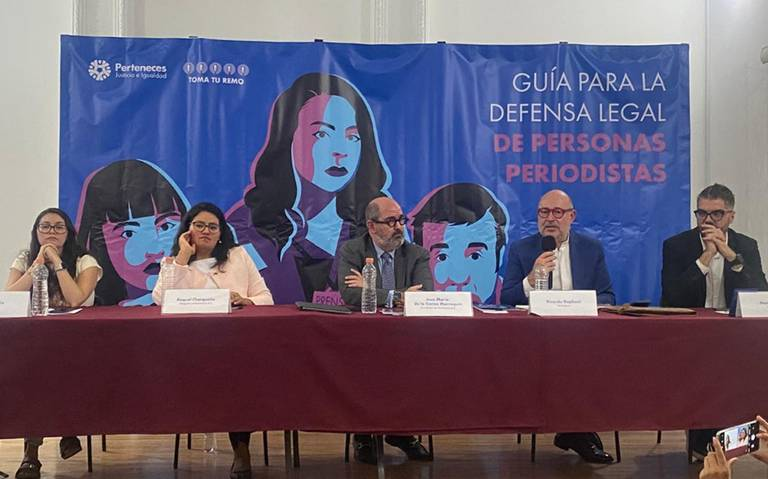 Organización Perteneces da a conocer una guía para la defensa legal de los periodistas