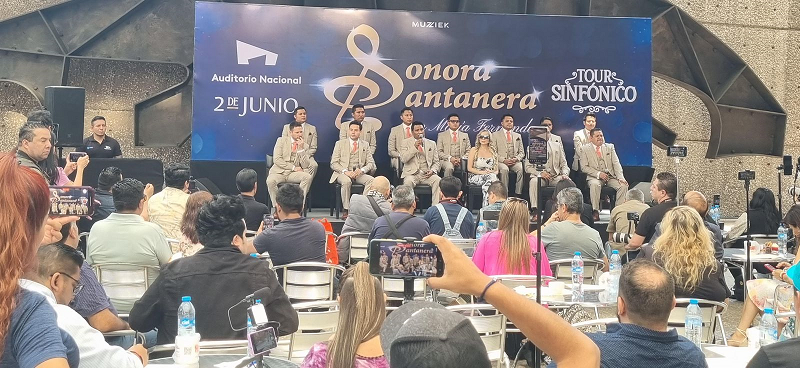 Regresa al Auditorio la Sonora Santanera con su tour sinfónico