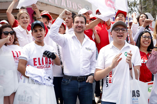 Se perfila el triunfo de Elías Rescala en Naucalpan