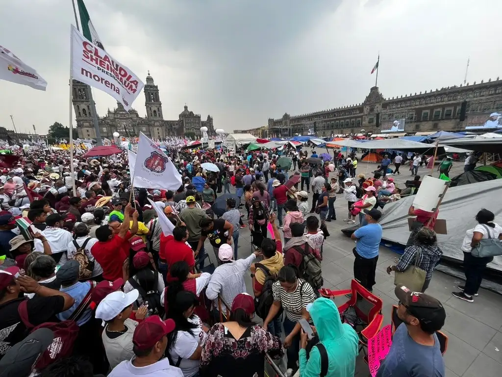 El espacio que ocupamos en el Zócalo no es negociable con ningún partido político o grupo social: CNTE