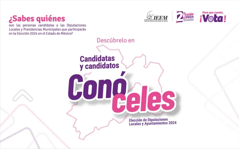 El IEEM te ofrece una Herramienta para Enterarte si quieres Información actualizada sobre tus candidatos