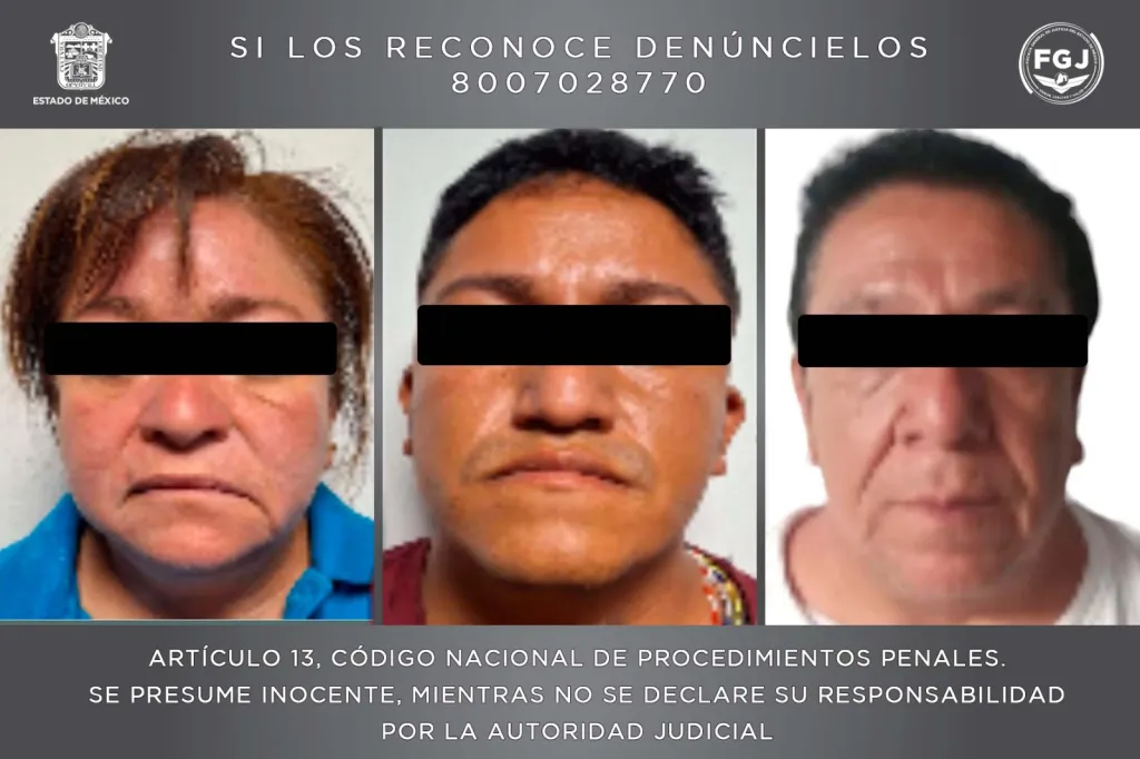 En Valle de Chalco Edoméx, toda la familia estaba inmiscuida en el Asesinato de Hombre , ya fueron detenidos
