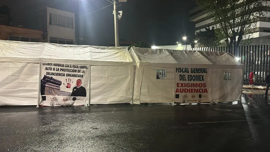 Organizaciones Sociales y Fiscalía del Edomex Dialogan y Levantan Plantón