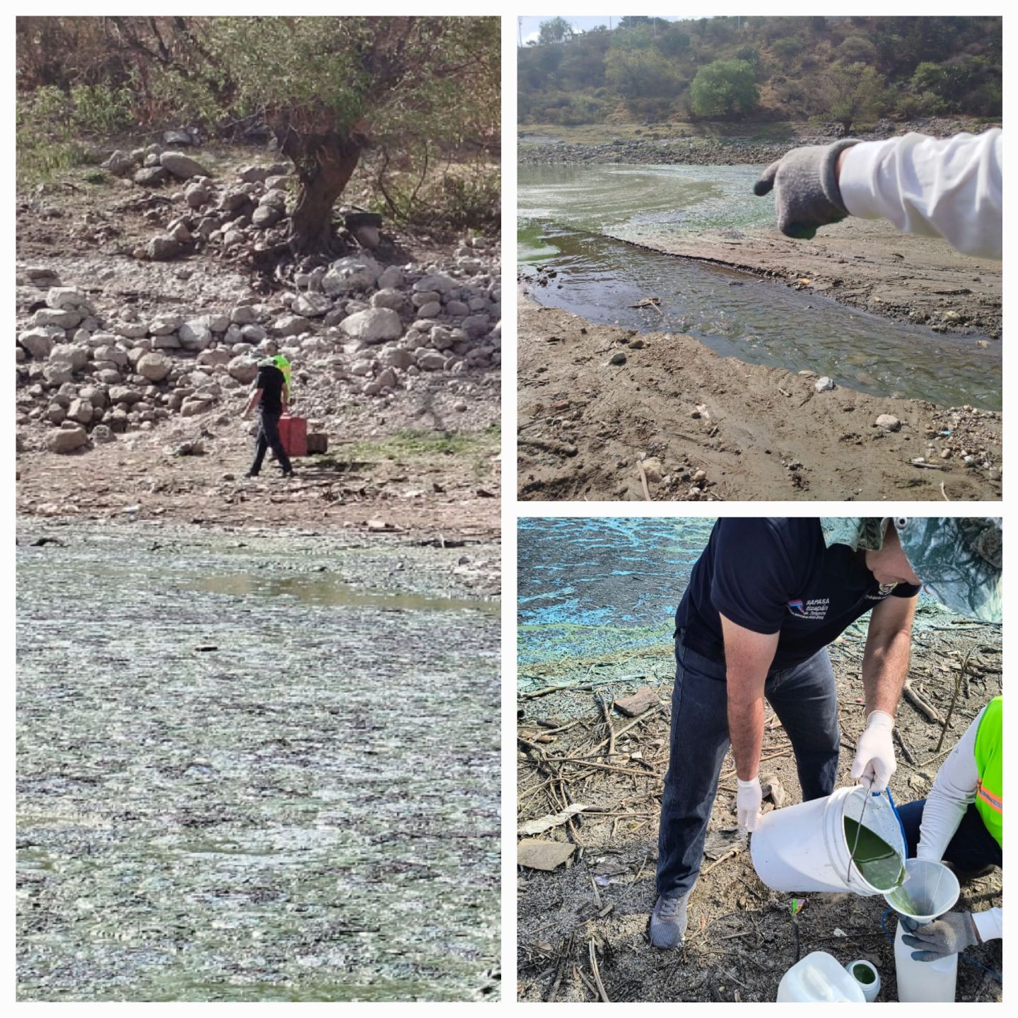 Se sabrá en 20 días el grado de toxicidad del agua de la Presa Madín en Atizapán Edoméx