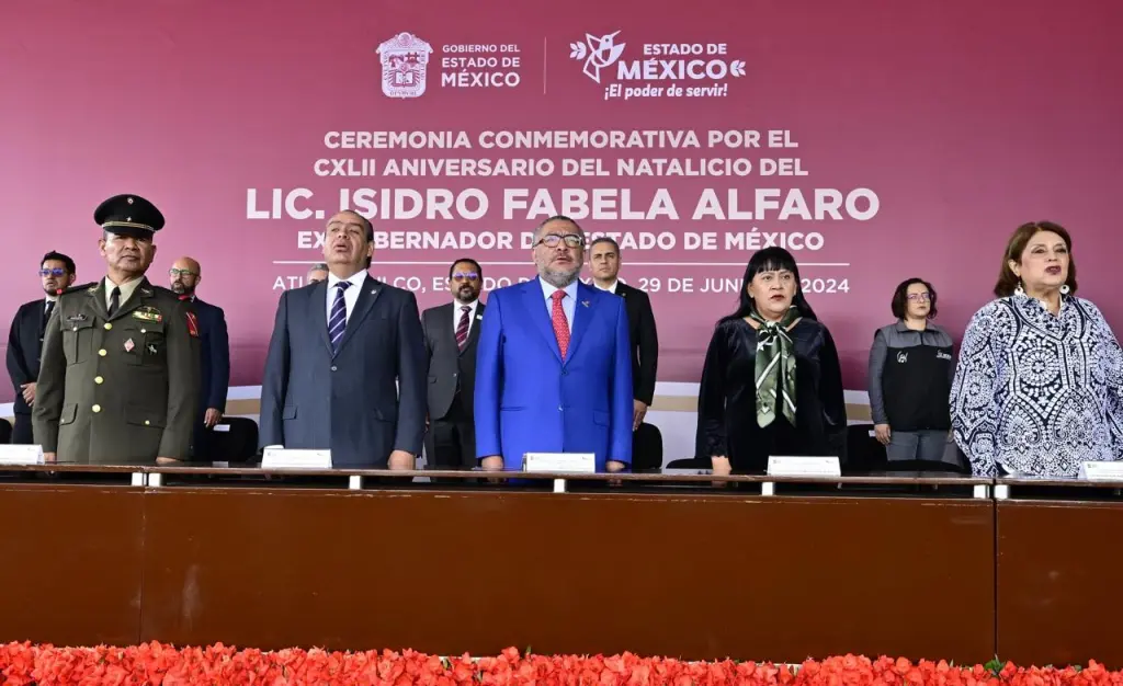 La Gobernadora Delfina Gómez Álvarez representa el humanismo mexiquense que reivindica el legado de Isidro Fab ela Alfaro