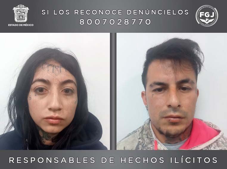 En Zumpango Edoméx, por homicidio de Hombre dos personas sentenciadas s 47 años de Prisión