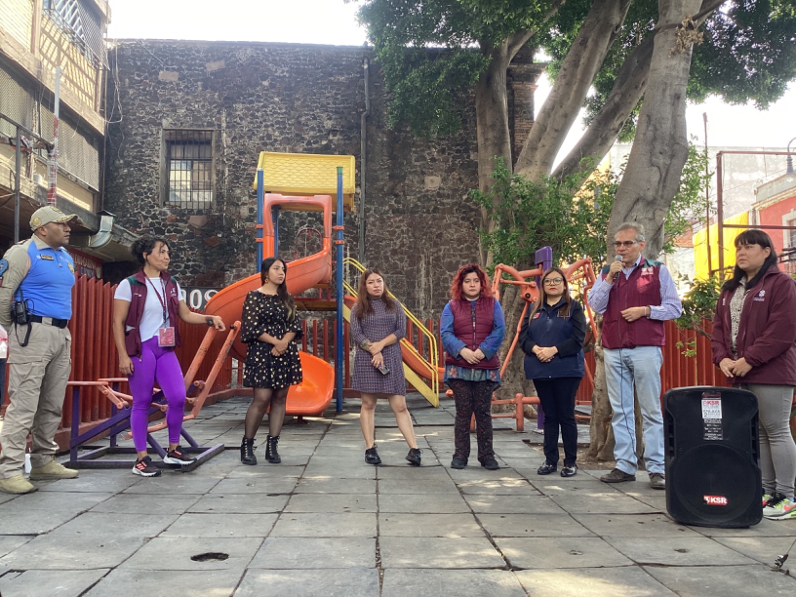 Inaugura Autoridad del Centro Histórico espacio para la Red de Mujeres Constructoras de Paz