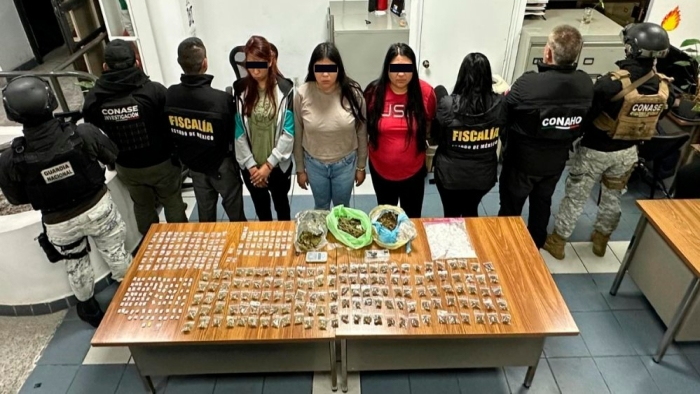A 40 Personas detienen Relacionadas con Homicidio, Extorsión y Narcomenudeo en Edoméx