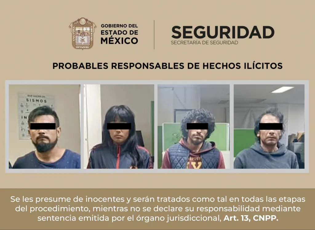 Cae banda por Robo con Violencia de Trasporte Público en  Toluca Edomex