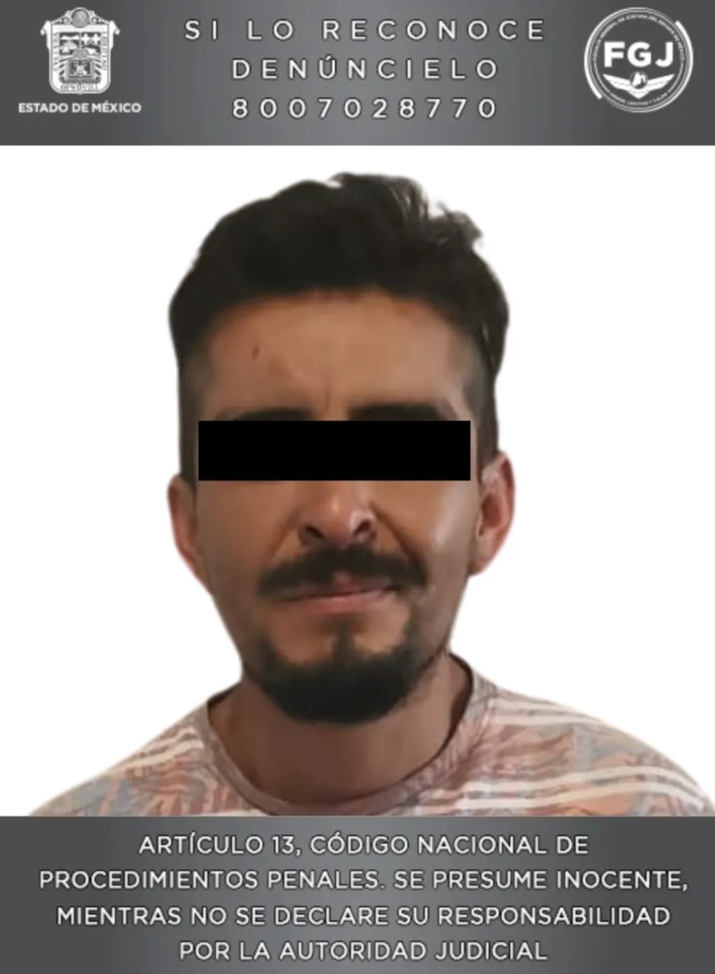 En Ecatepec Edoméx fue Vinculado a Procesos y esta implicado en delito de Abuso Sexual contra mujer y lesiones