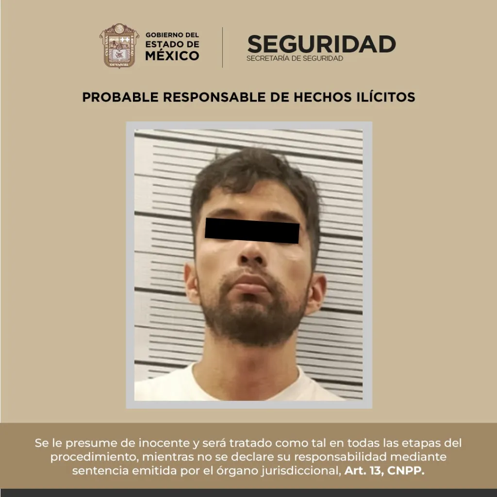 Fue Detenido Sujeto acusado de Extorsionar a dos Ciudadanos a Cambio de Devolver Celular en Tenancingo Edoméx