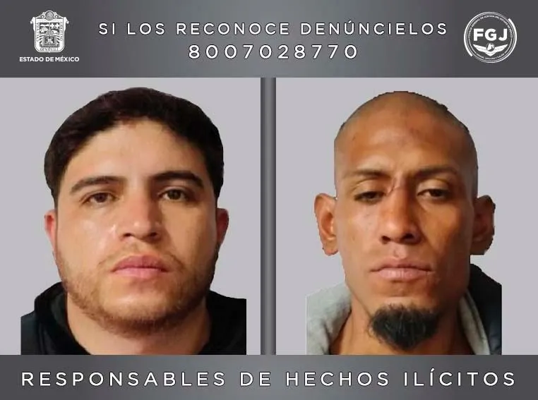 Acaban de Obtener estos dos sujetos una Segunda Sentencia por 55 años de Prisión por asesinato de un hombre en  Chimalhuacán Edoméx