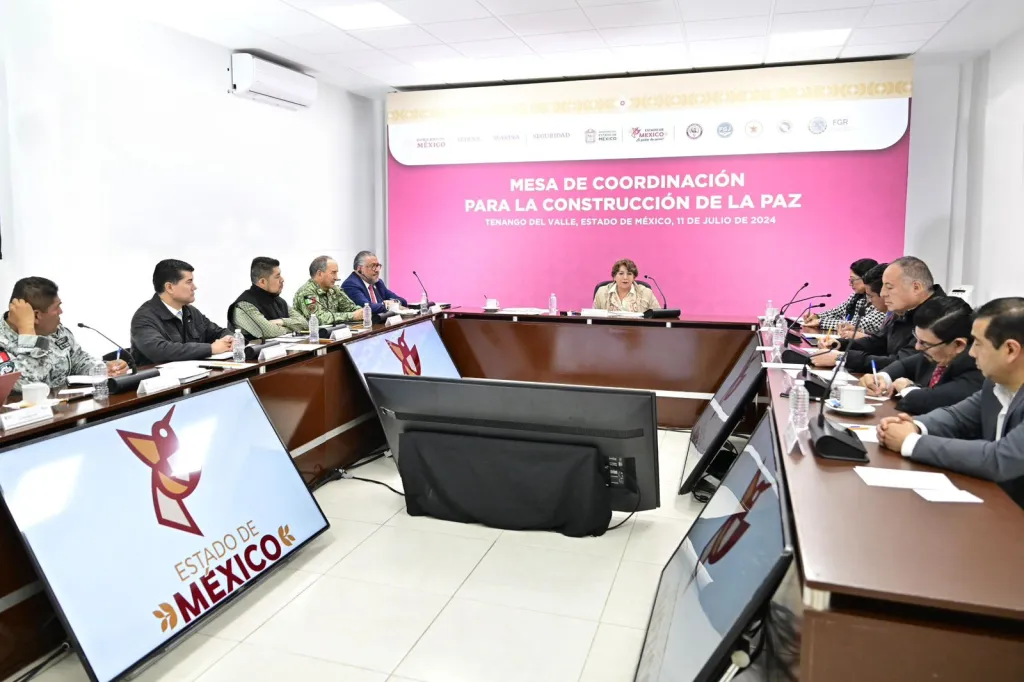 La Estrategia de seguridad implementada por Gobernadora Delfina Gómez Álvarez permite bajar la incidencia deli ctiva en Tenango del Valle