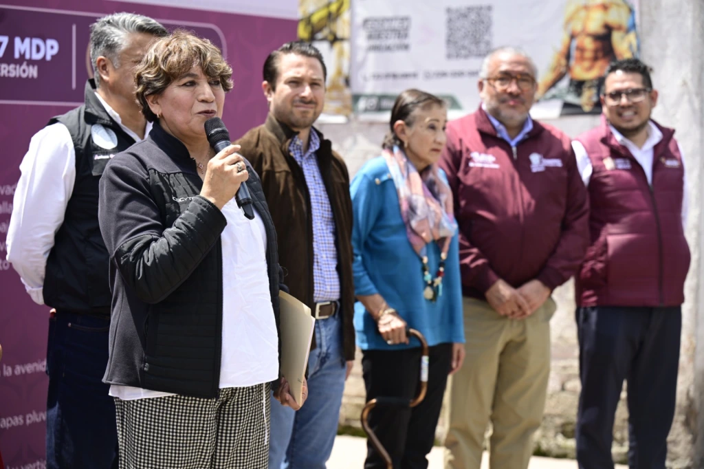 La Gobernadora Delfina Gómez Álvarez invertirá más de 85 mdp en obras de infraestructura para los municipio s de Metepec, Mexicaltzingo y Ocoyoacac