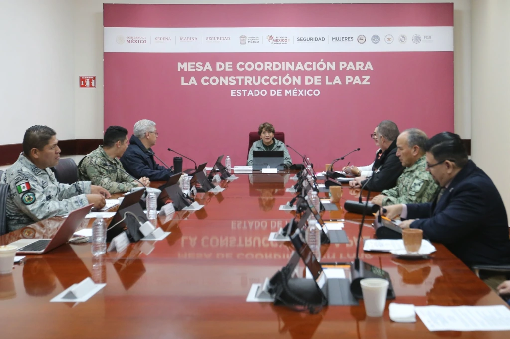 La Gobernadora Delfina Gómez Álvarez reconoce el trabajo de la Mesa de Coordinación para la Construcción de  la Paz en la integración del Plan de Desarrollo del Estado de México 2023-2029