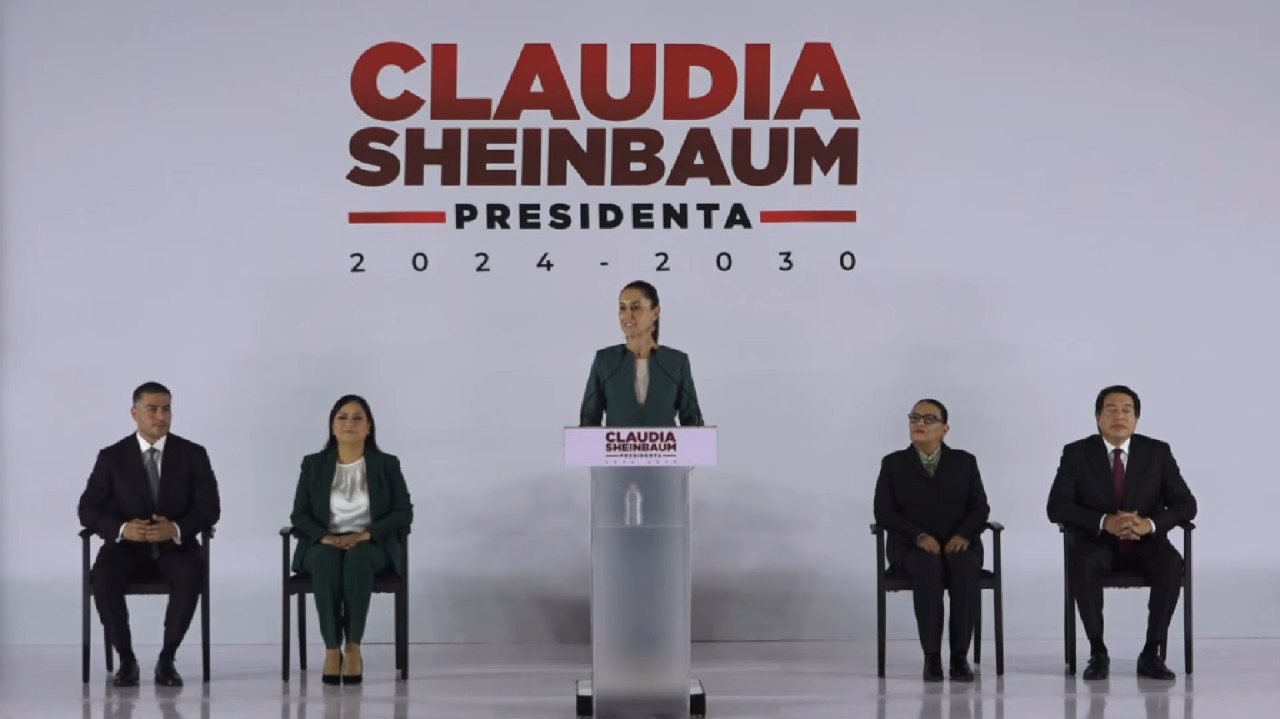Sheinbaum presenta el tercer grupo de su gabinete presidencial