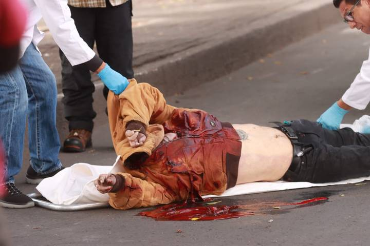 Derrapa motociclista y fallece en avenida Centenario de la GAM
