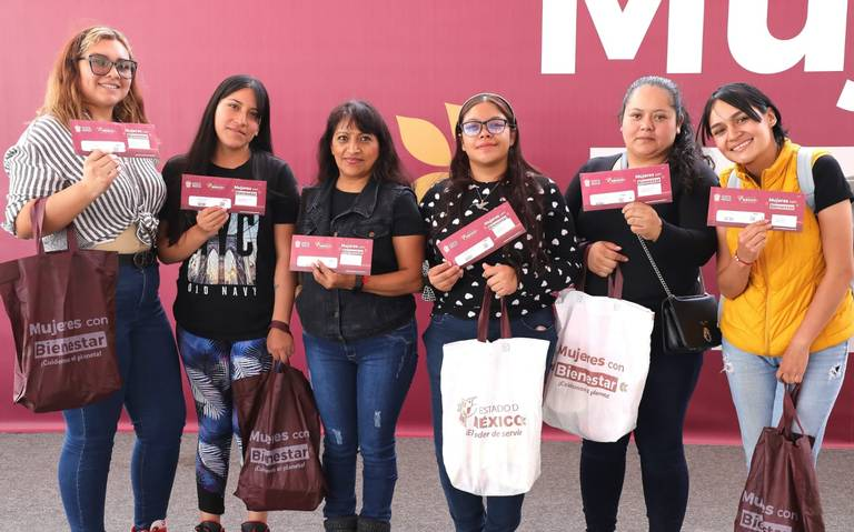 Reactivan el programa Mujeres del Bienestar en el Edomex