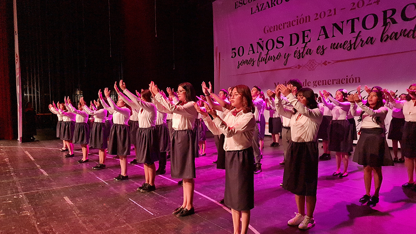 Con impresionante evento la PLC Cuautitlán Izcalli realizó su clausura de cursos