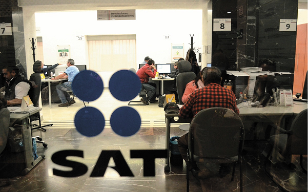 De acuerdo a la información proporcionada por el SAT a la OCDE: México recaudó el 24.5% del tamaño de s u economía
