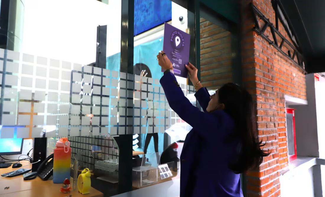 Lía Limón inaugura nuevos puntos violeta en Álvaro Obregón