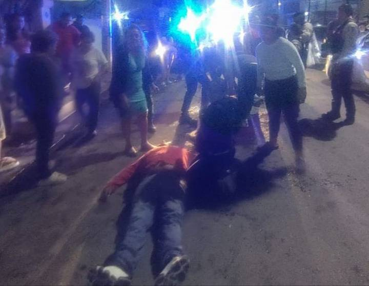 ¡A traición ¡ejecutan a sujeto por la espalda en Tecámac