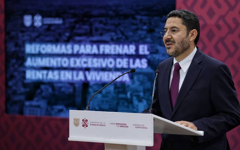 Batres presenta reforma para frenar el incremento excesivo a las rentas en la CDMX