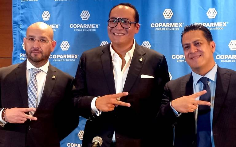 El nuevo presidente de la Coparmex CDMX se compromete a luchar por las Pymes