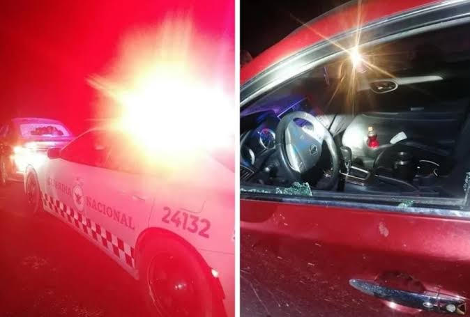 Efectivos de la Guardia Nacional disparan contra automóvil y matan a una niña y dejan otro menor herido en San  Luis Potosi